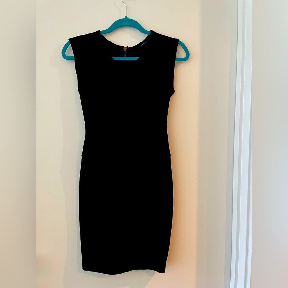 French Connection Black Bodyshape Dress